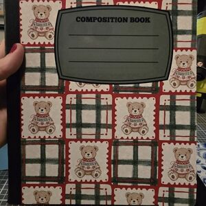 Teddy Bear Composition Book